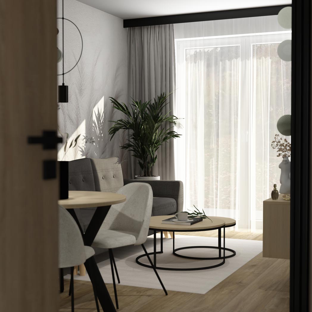 Komfortowe wnętrza łatwe do aranżacji